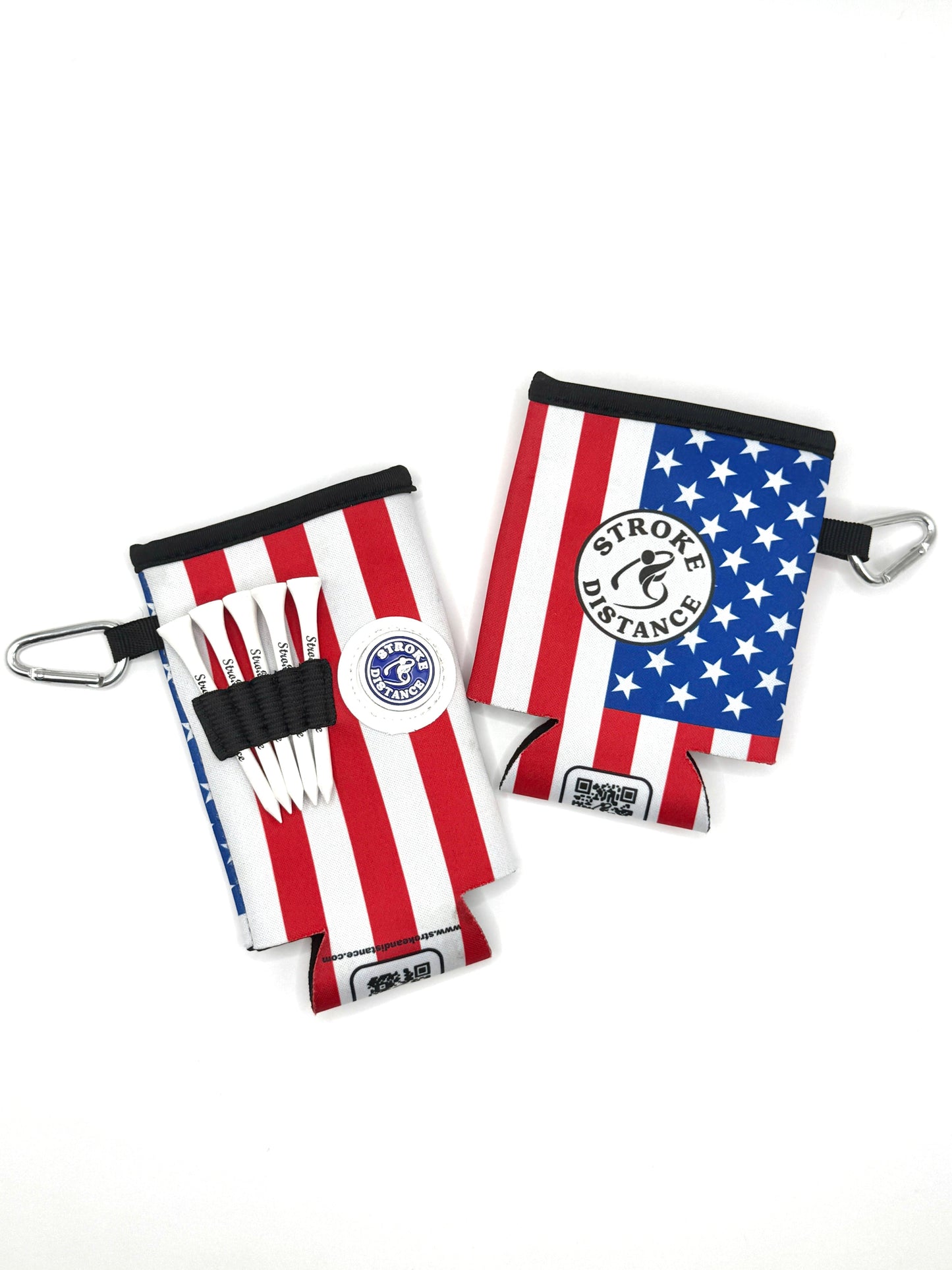 USA Beverage Caddie Koozie Pack