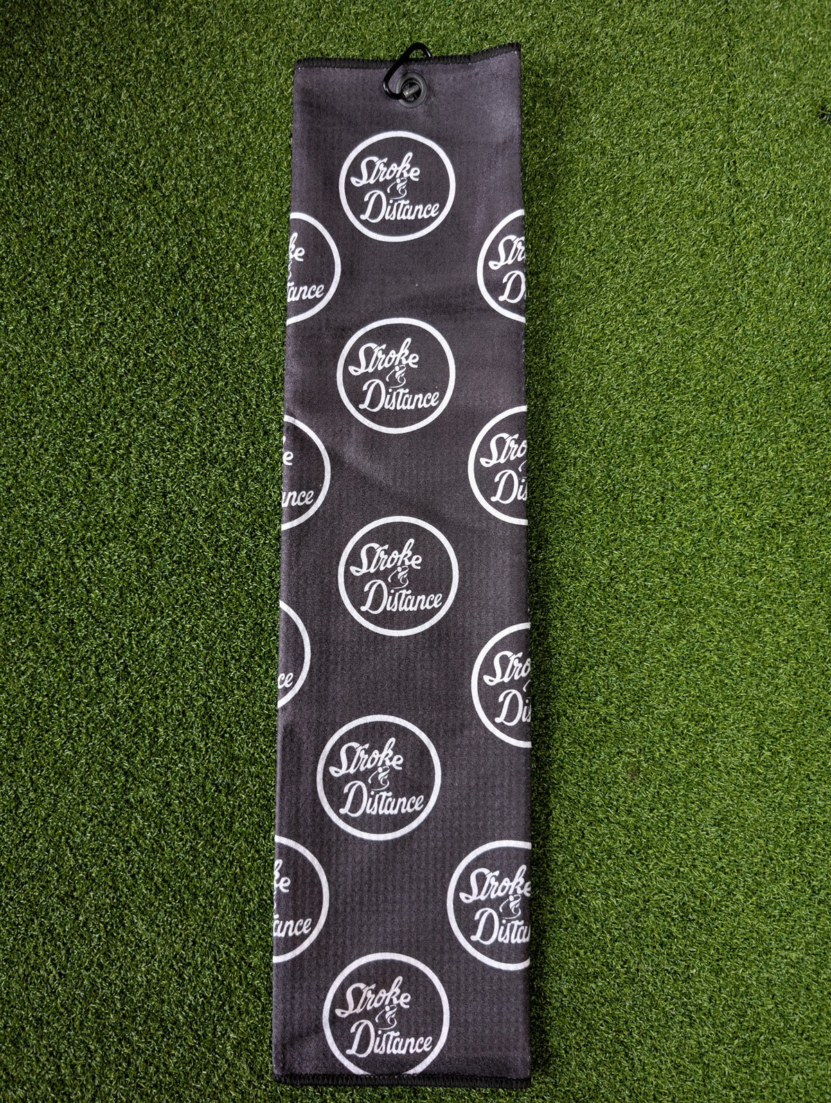 Stroke & Distance Golf Towel