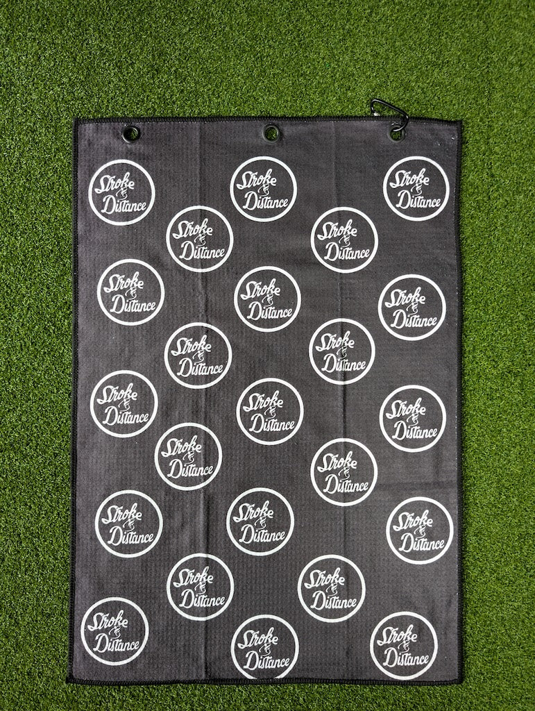 Stroke & Distance Golf Towel