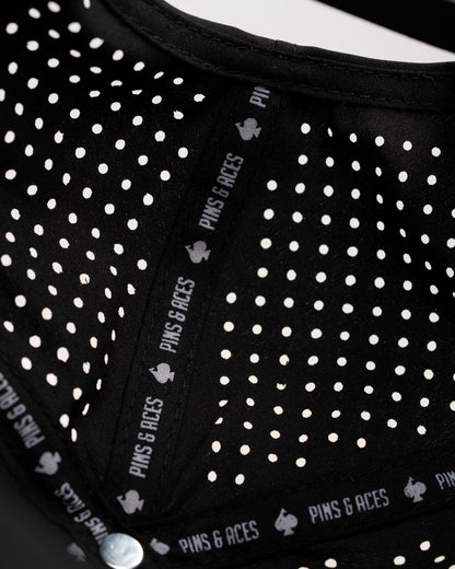 Ace/King Black - Perforated Rope Hat - Stroke & Distance