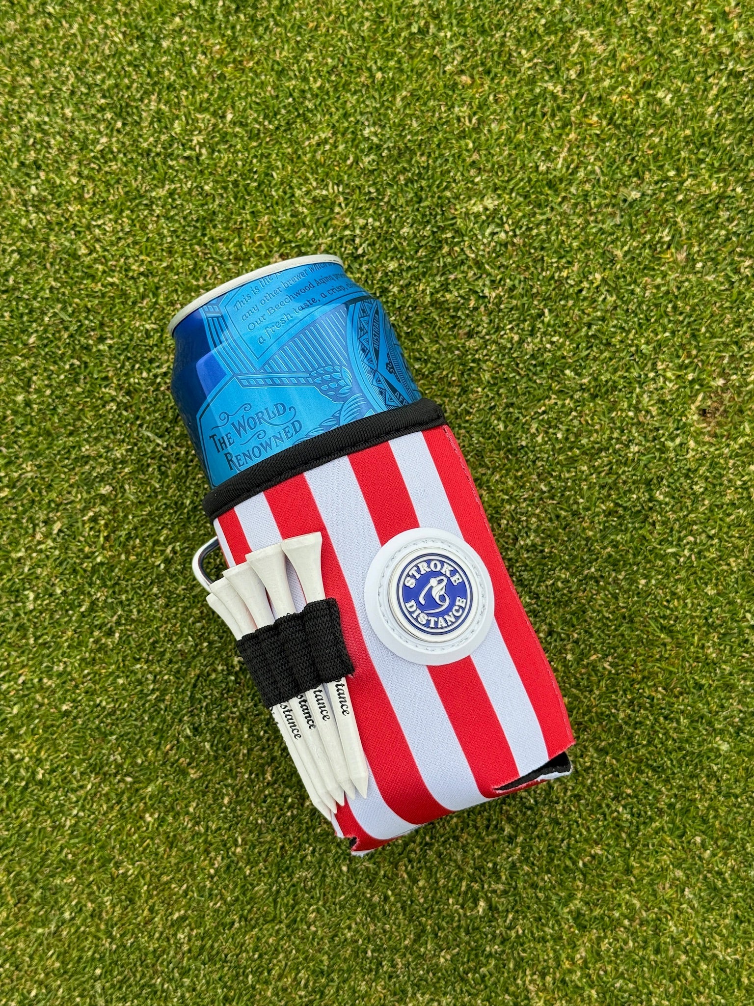 3-in-1 Golf Insulated Beverage Caddie – Stroke & Distance