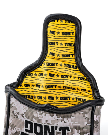 Don't Tread On Me 2.0 - Mallet Putter Cover - Stroke & Distance