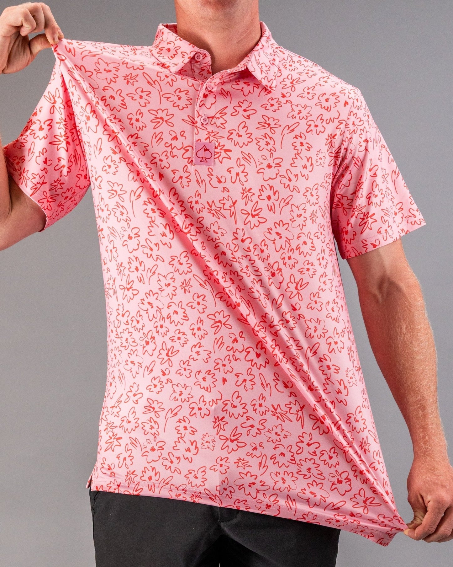 Flower Doodle Pink - Stroke & Distance