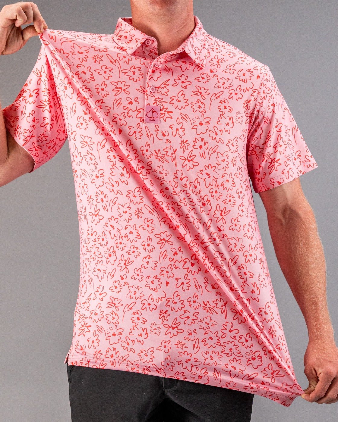 Flower Doodle Pink - Stroke & Distance