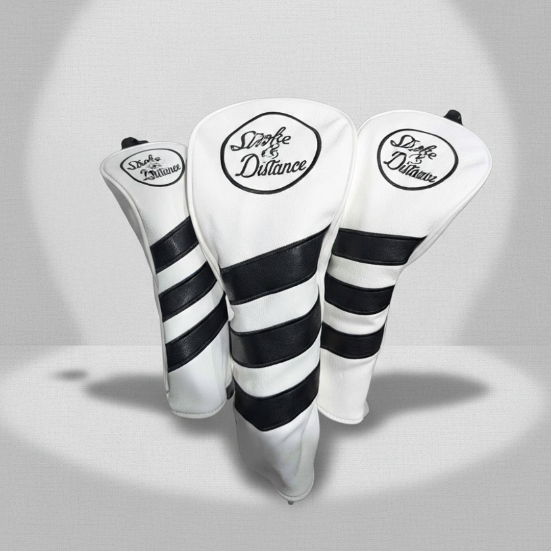 Stroke & Distance Golf Head Cover: Premium Protection, Stylish Design, Perfect Fit!