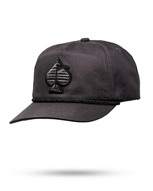 Heritage Rope Hat - Charcoal - Stroke & Distance