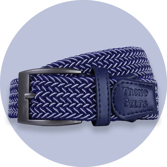 Navy Crew Premium Stretch Belt - Stroke & Distance