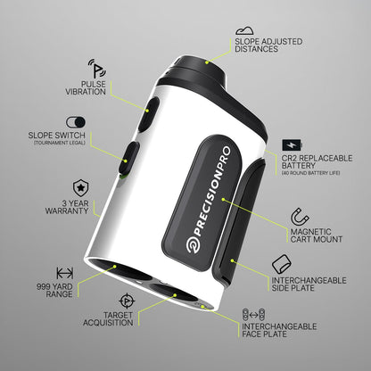 NX10 Slope Rangefinder + DUO Speaker Bundle - Stroke & Distance