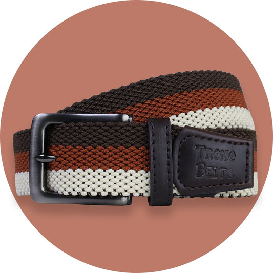 Old Western Premium Stretch Belt - Stroke & Distance