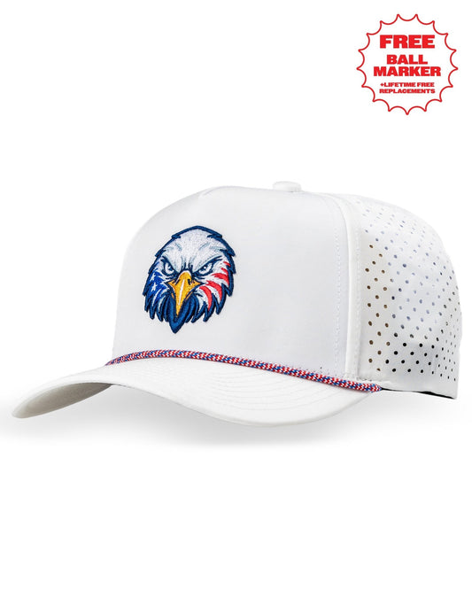 Perforated Rope Hat - Independence Eagle - Stroke & Distance