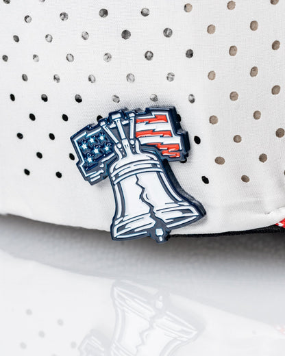 Perforated Rope Hat - Liberty Bell - Stroke & Distance