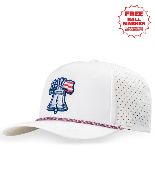 Perforated Rope Hat - Liberty Bell - Stroke & Distance