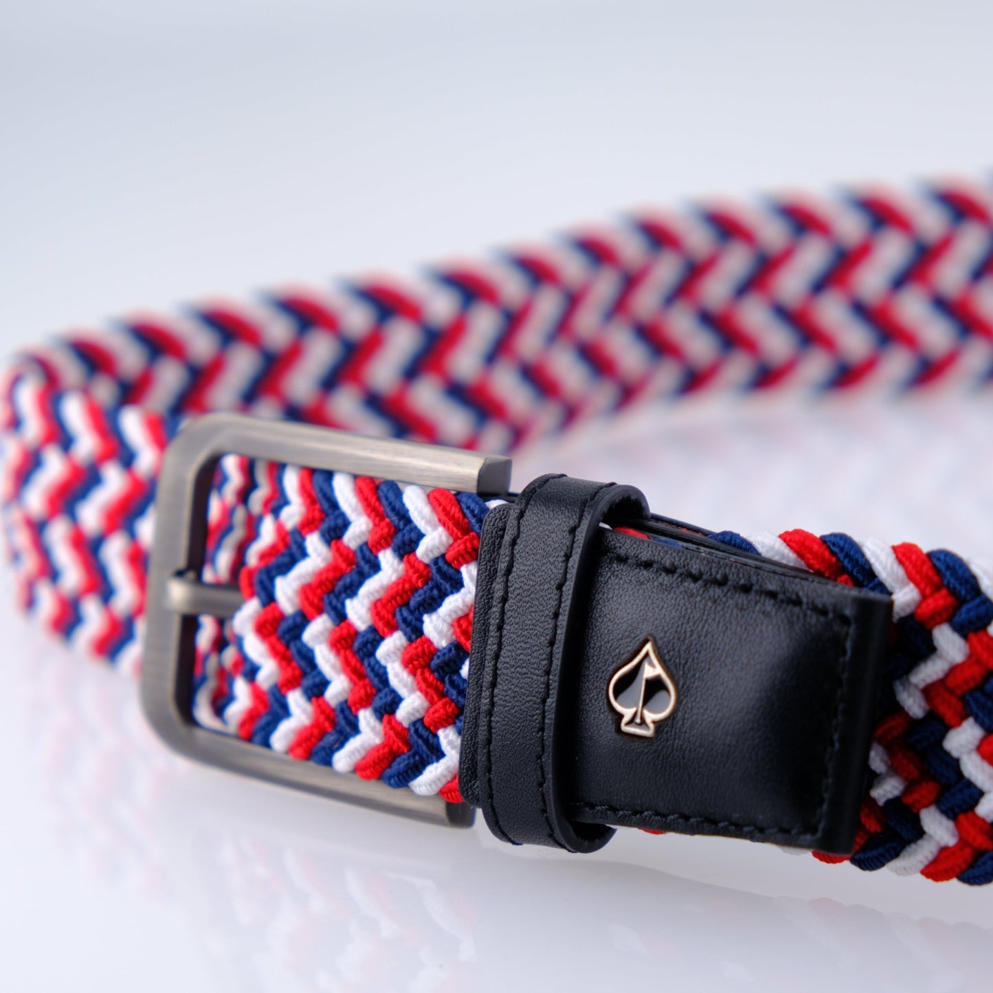 Pins Belt - Red White & Blue - Stroke & Distance