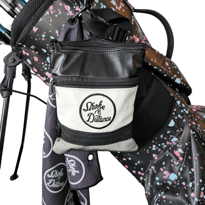 S&D Golf Pouch On - the - Go Solution for Your Golfing Essentials - Stroke & Distance
