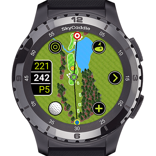 SkyCaddie ® LX5 Ceramic Bezel - Stroke & Distance