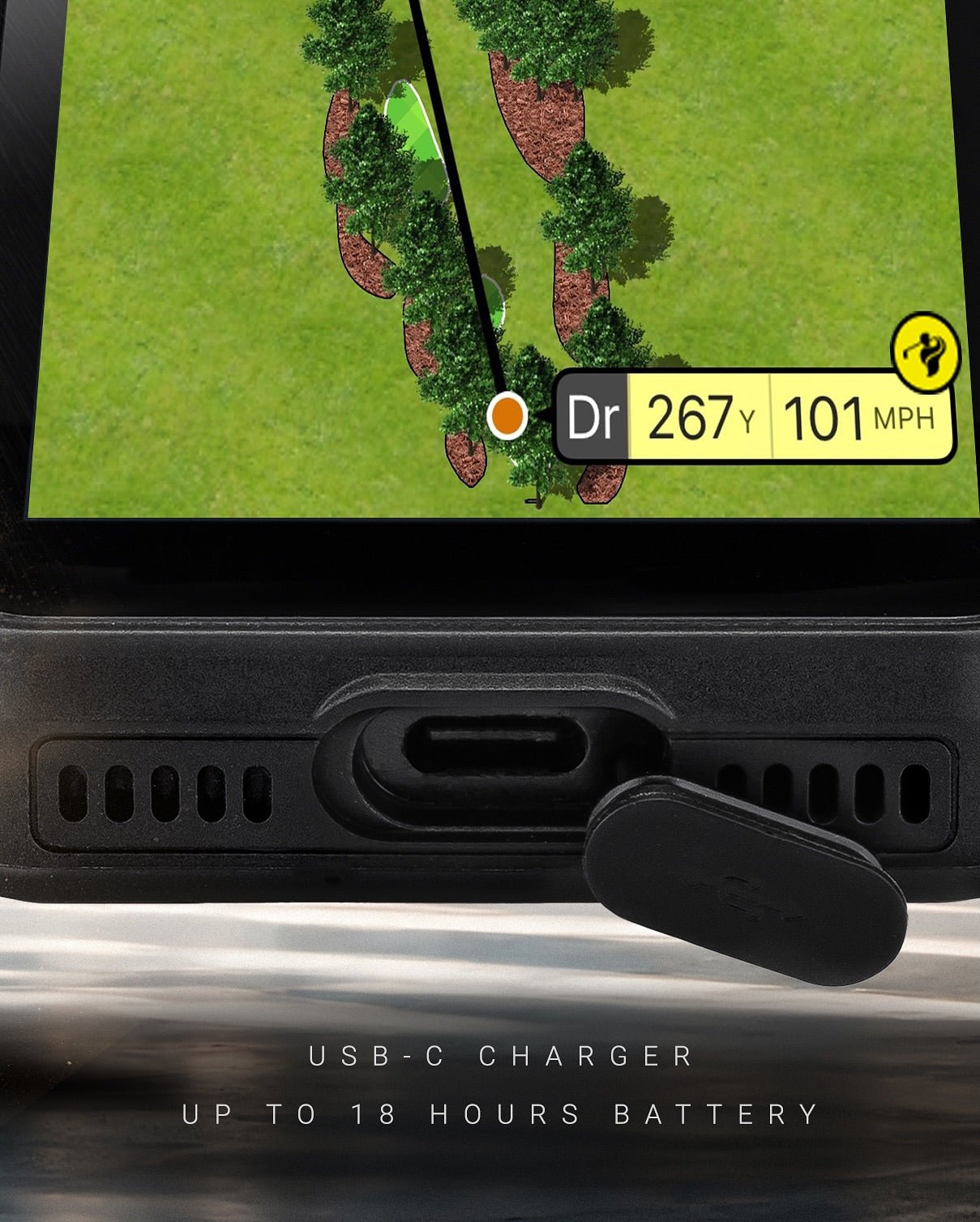 SkyCaddie® PRO 4X - Stroke & Distance
