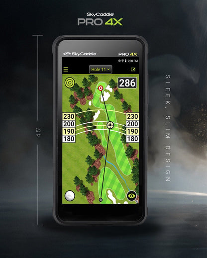 SkyCaddie® PRO 4X - Stroke & Distance