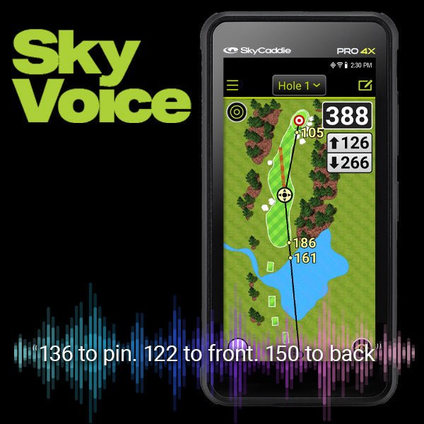 SkyCaddie® PRO 4X - Stroke & Distance
