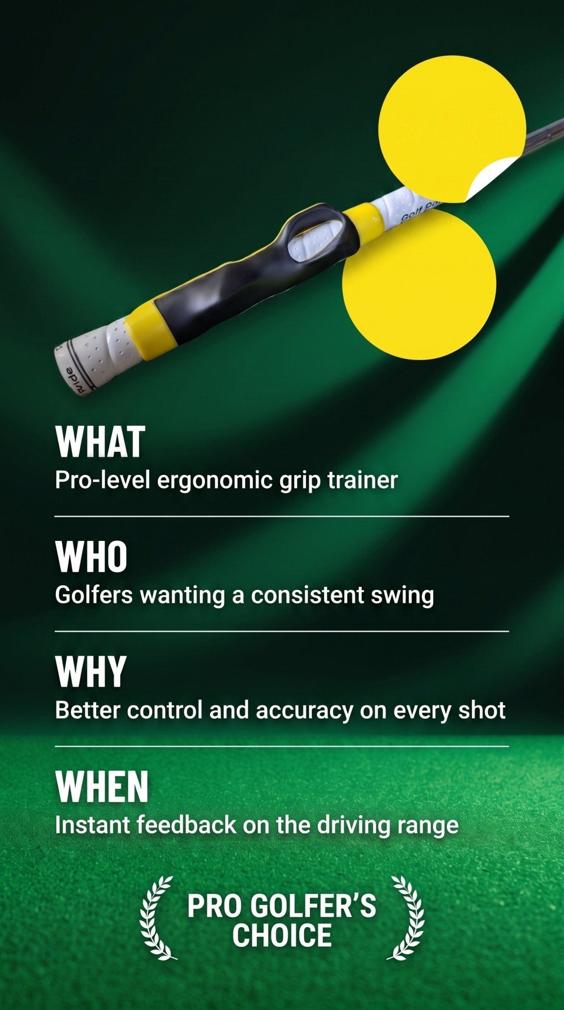 Snatch‑It Trainer: Master Your Swing, Elevate Your Game! - Stroke & Distance
