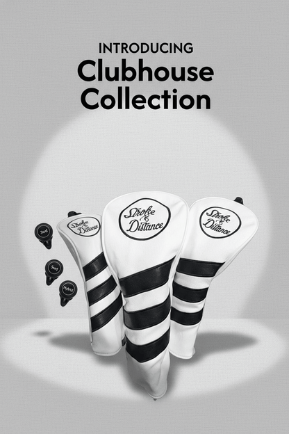 Stroke & Distance Golf Head Cover: Premium Protection, Stylish Design, Perfect Fit! - Stroke & Distance