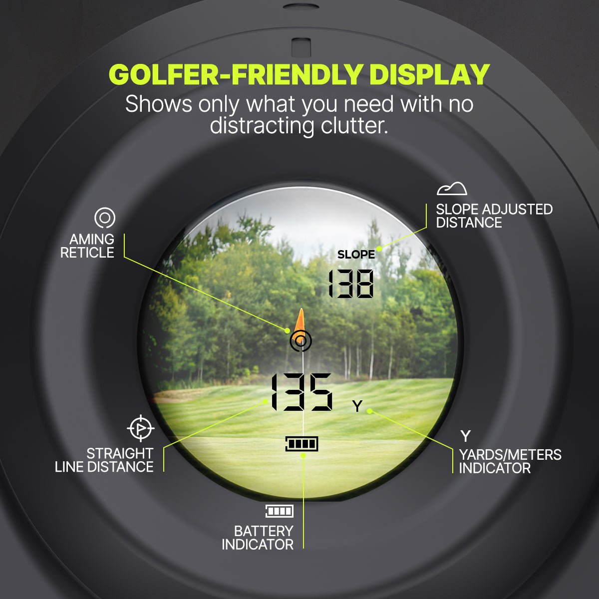 Titan Elite Rangefinder + DUO Speaker Bundle - Stroke & Distance