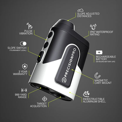 Titan Elite Rangefinder + DUO Speaker Bundle - Stroke & Distance