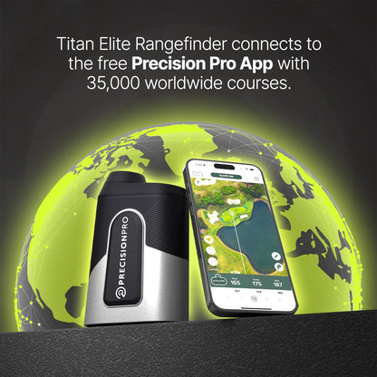Titan Elite Rangefinder + DUO Speaker Bundle - Stroke & Distance