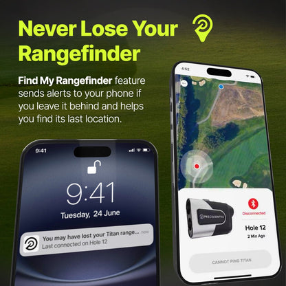 Titan Elite Rangefinder + DUO Speaker Bundle - Stroke & Distance