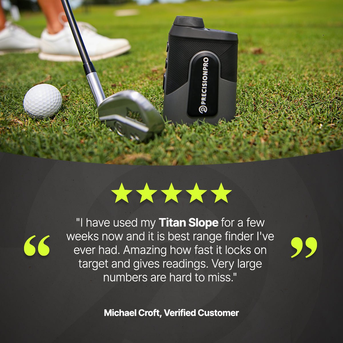 Titan Slope Rangefinder - Team USA - Stroke & Distance