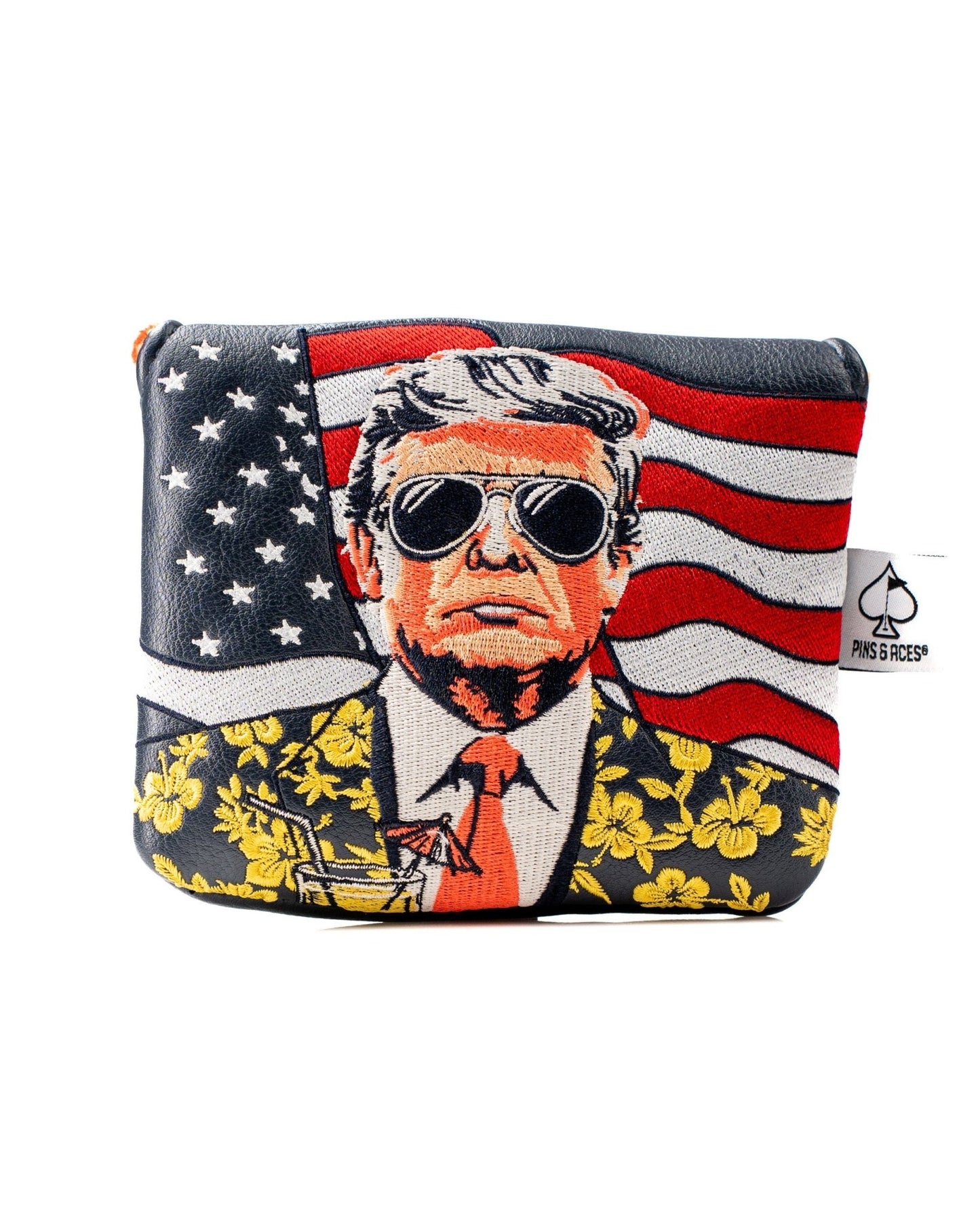 Trump - Gulf of America - Center Shaft Mallet Putter Cover - Stroke & Distance