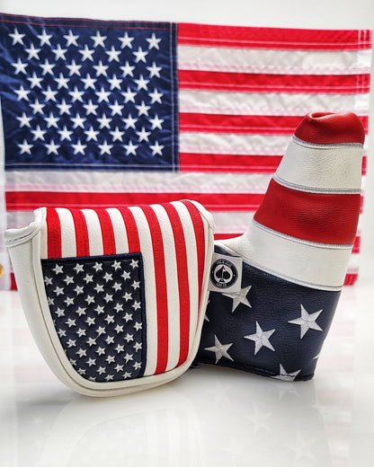 USA Tribute Putter Cover - Stroke & Distance