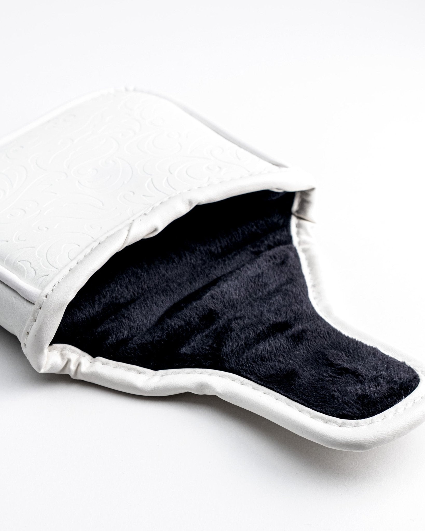 White Out Ace of Spades - Mallet Putter Cover - Stroke & Distance